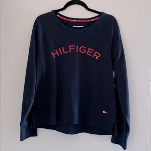 Tommy Hilfiger Logo Sweatshirt with Thumb Holes